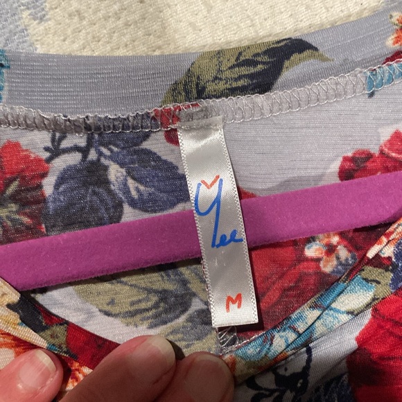 Flowered dress size M - Picture 4 of 5